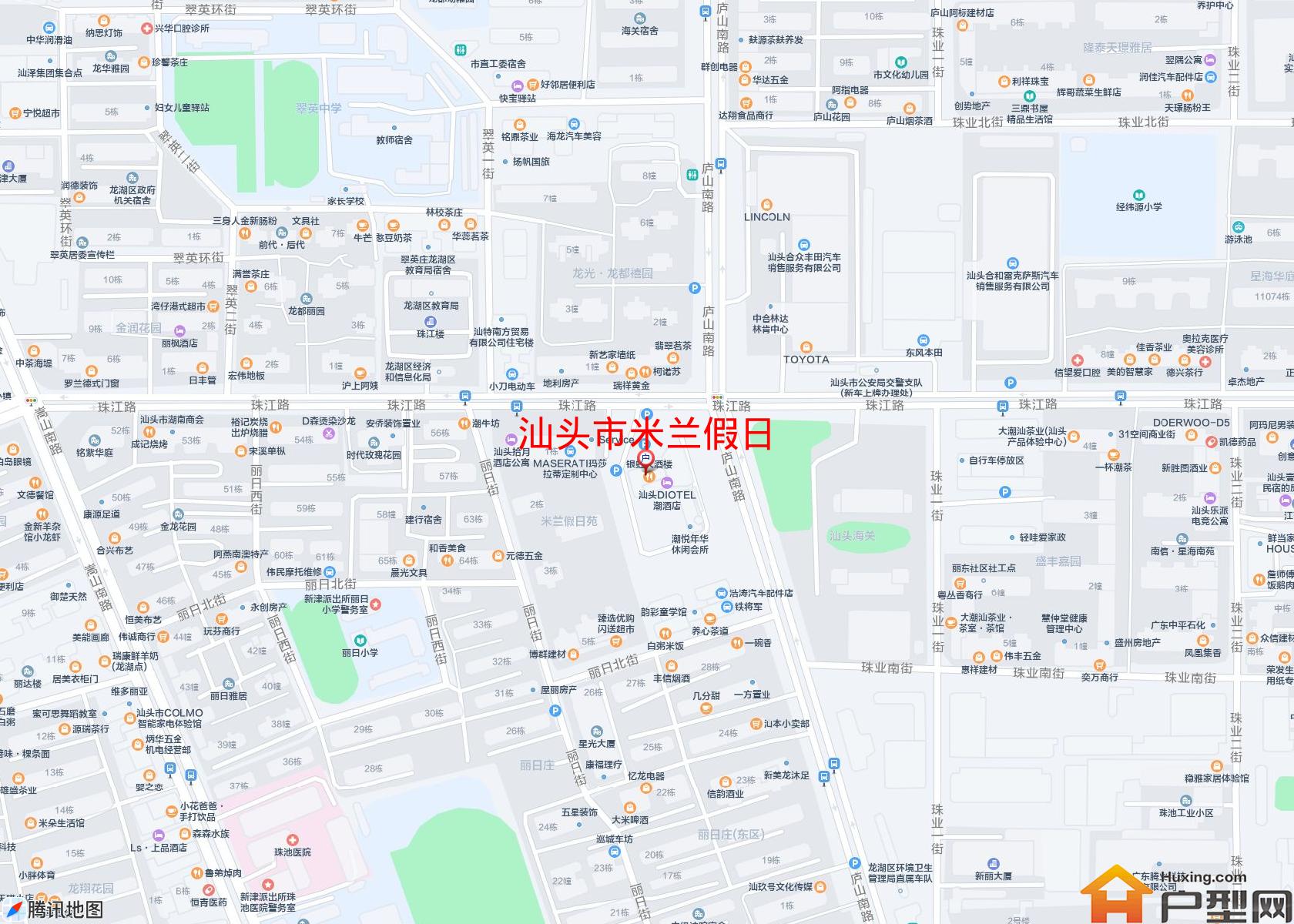 米兰假日小区 - 户型网