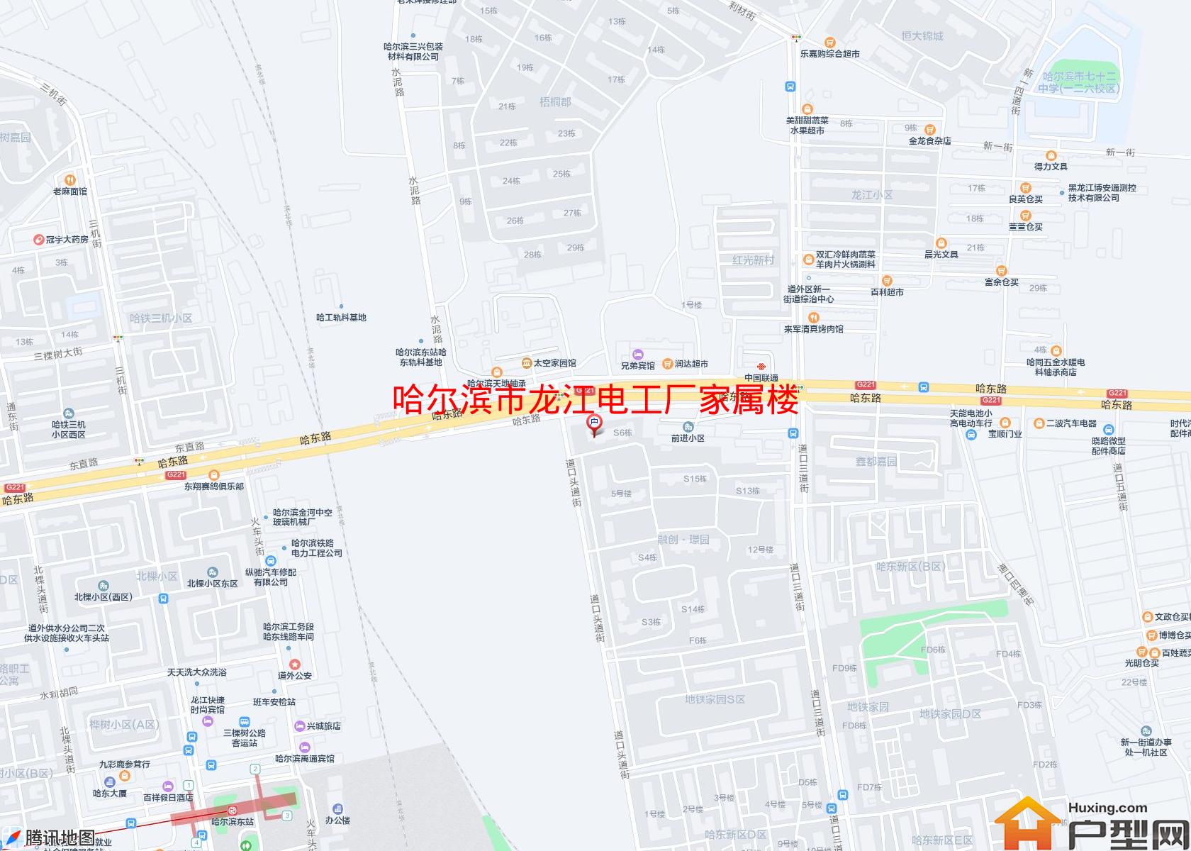 龙江电工厂家属楼小区 - 户型网