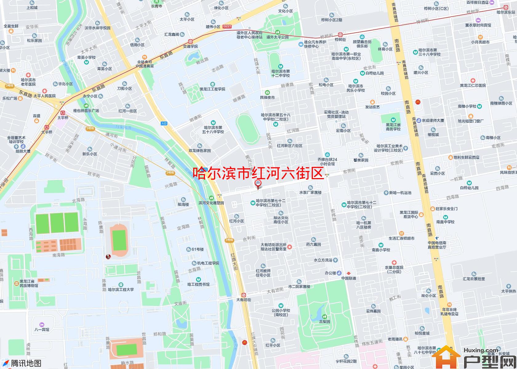 红河六街区小区 - 户型网