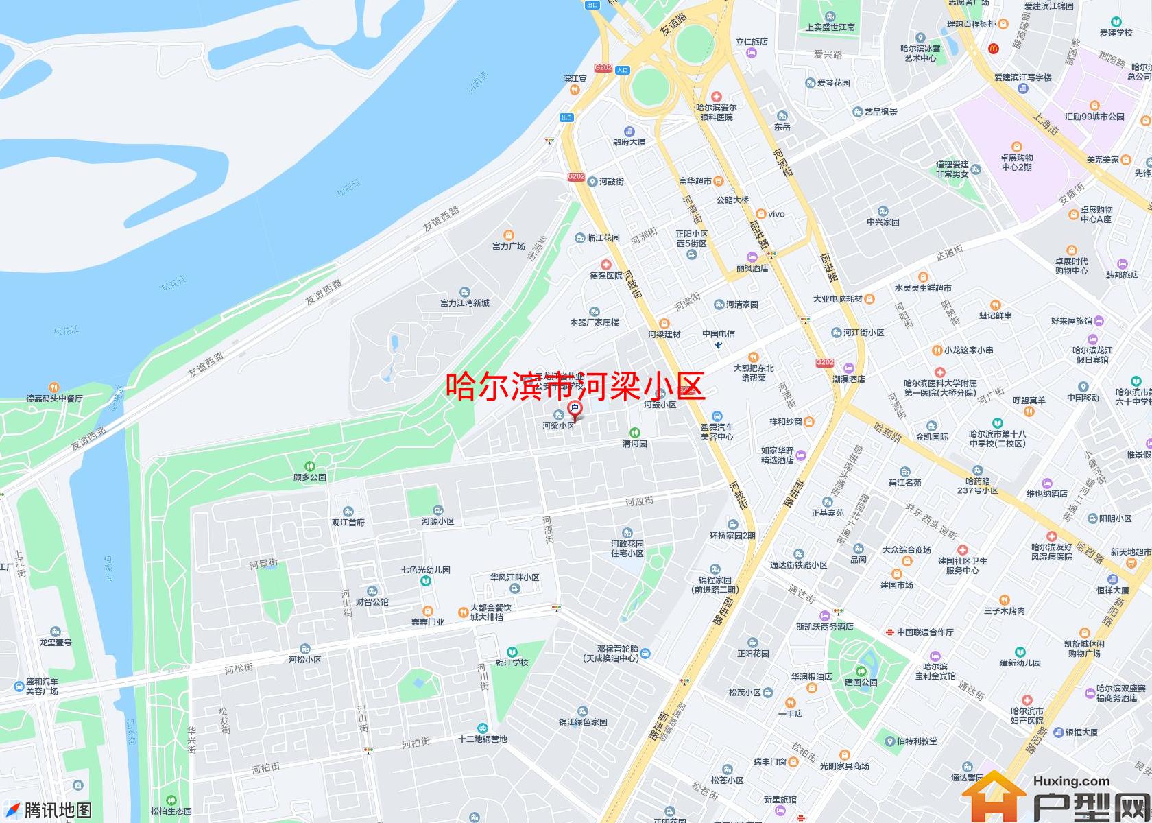 河梁小区小区 - 户型网