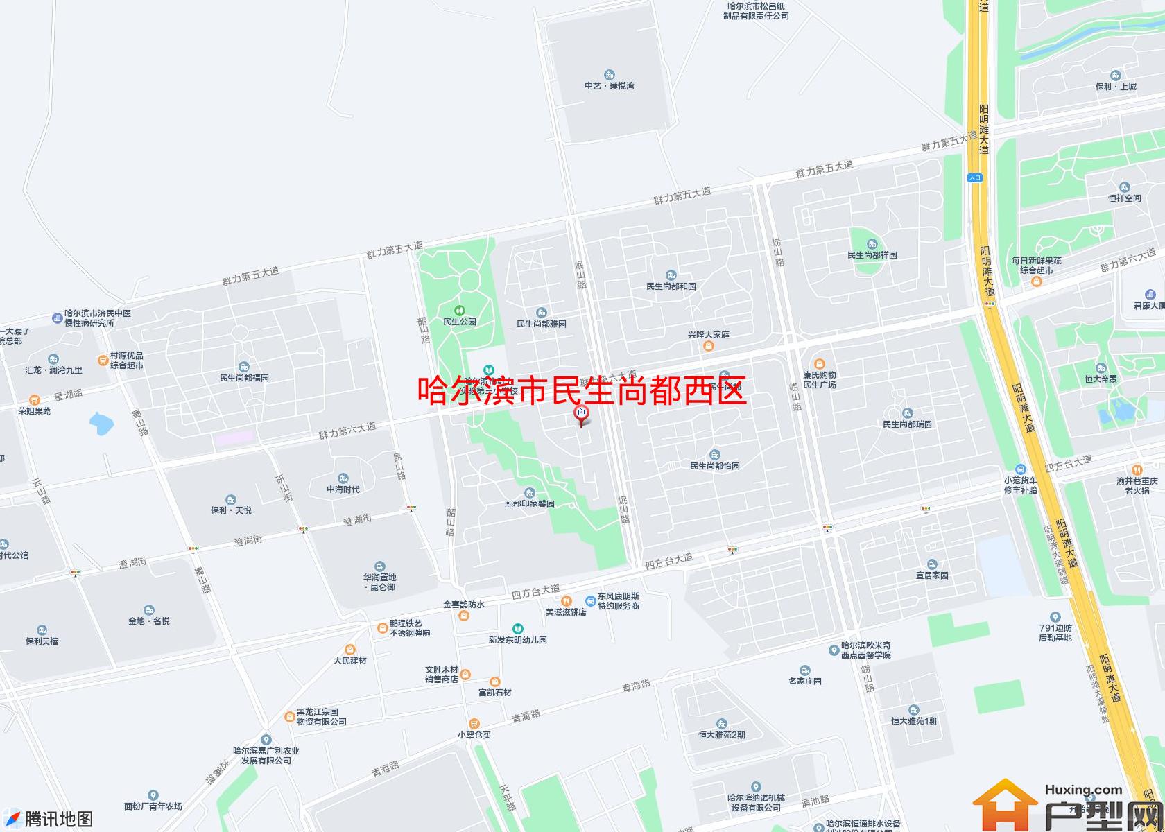 民生尚都西区小区 - 户型网 民生尚都西区小区 - 户型网