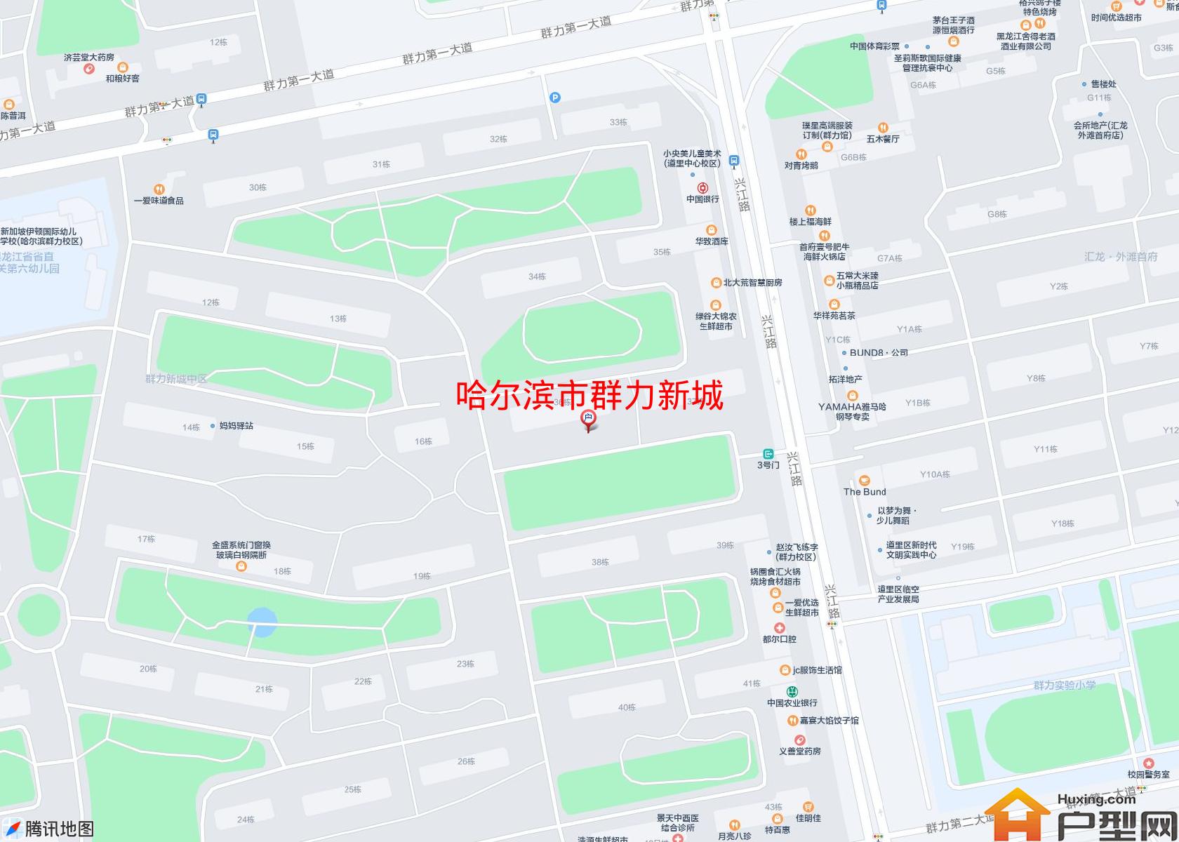 群力新城小区 - 户型网 群力新城小区 - 户型网