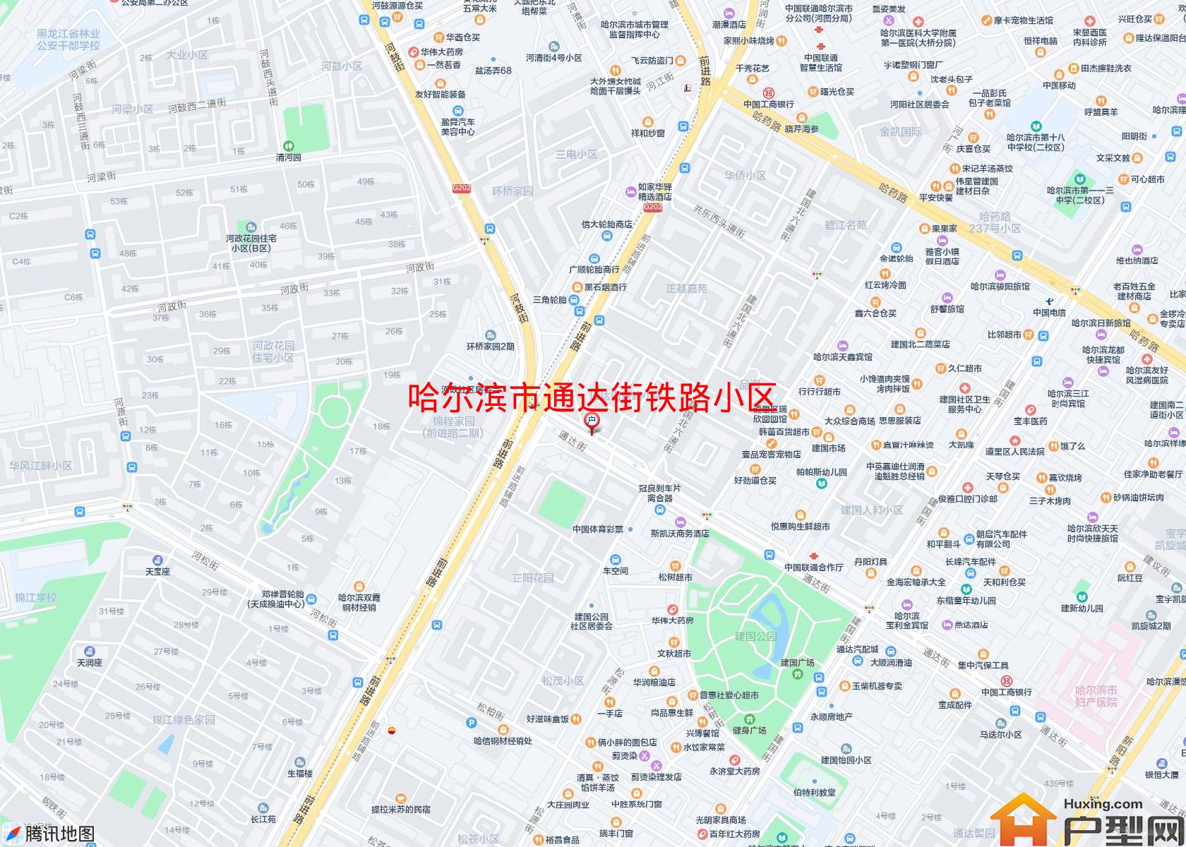 通达街铁路小区小区 - 户型网