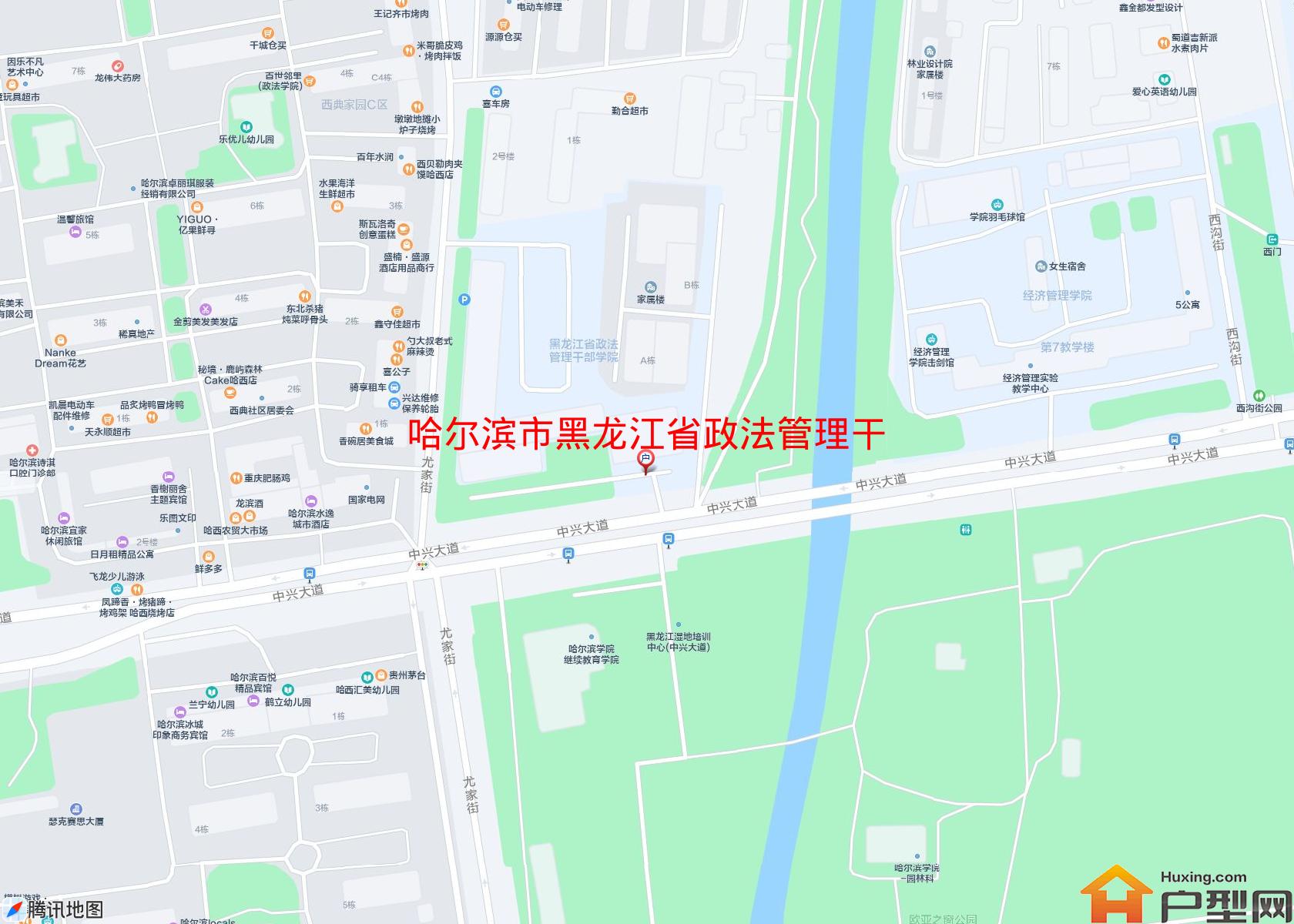 黑龙江省政法管理干部学院家属楼小区 - 户型网