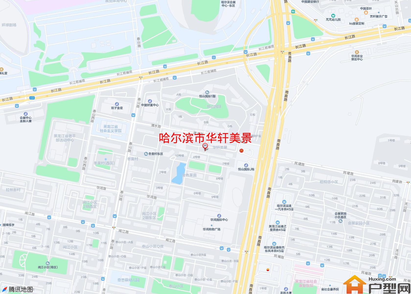 华轩美景小区 - 户型网