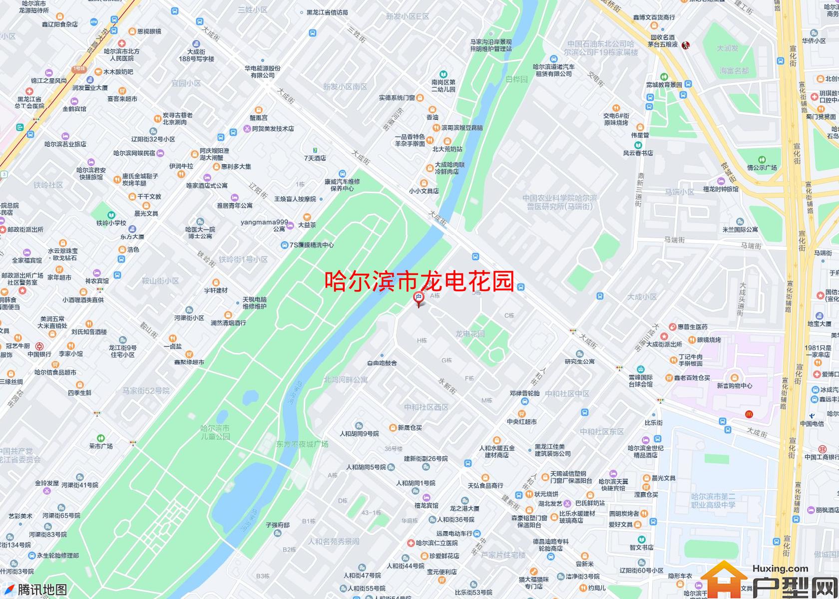 龙电花园小区 - 户型网 龙电花园小区 - 户型网
