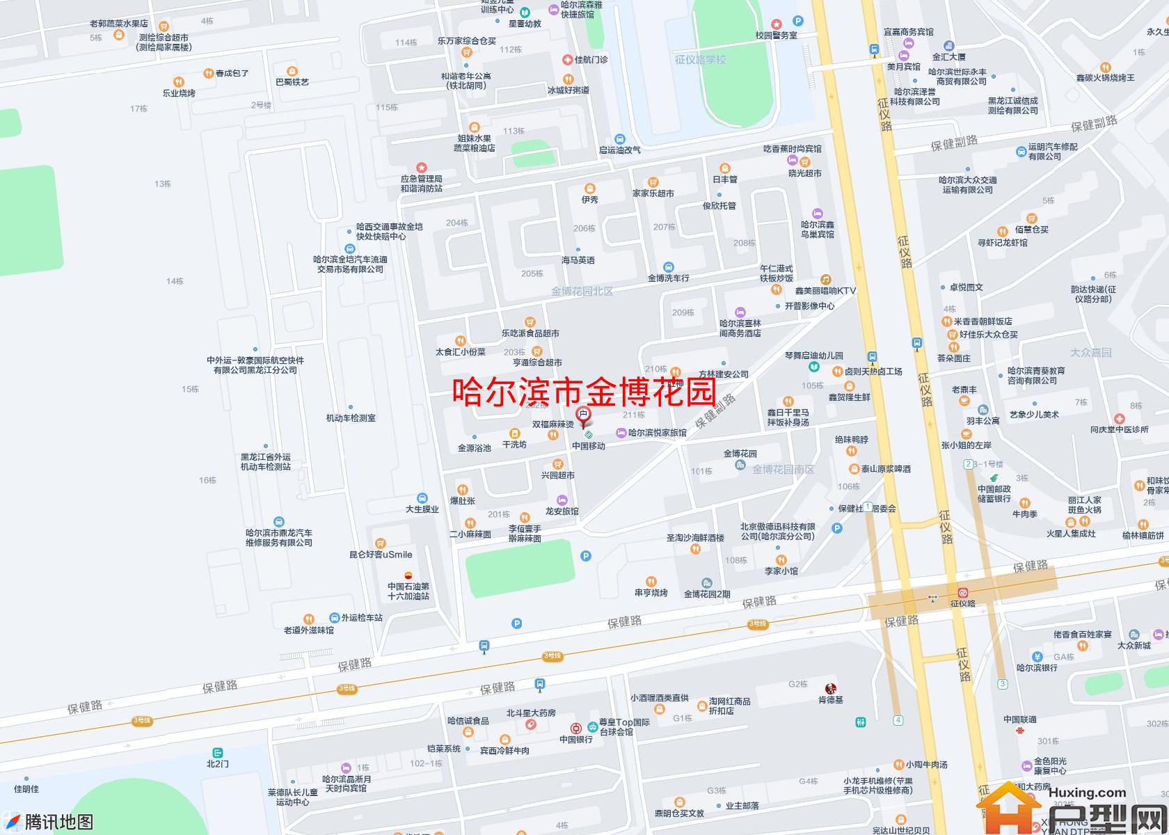 金博花园小区 - 户型网