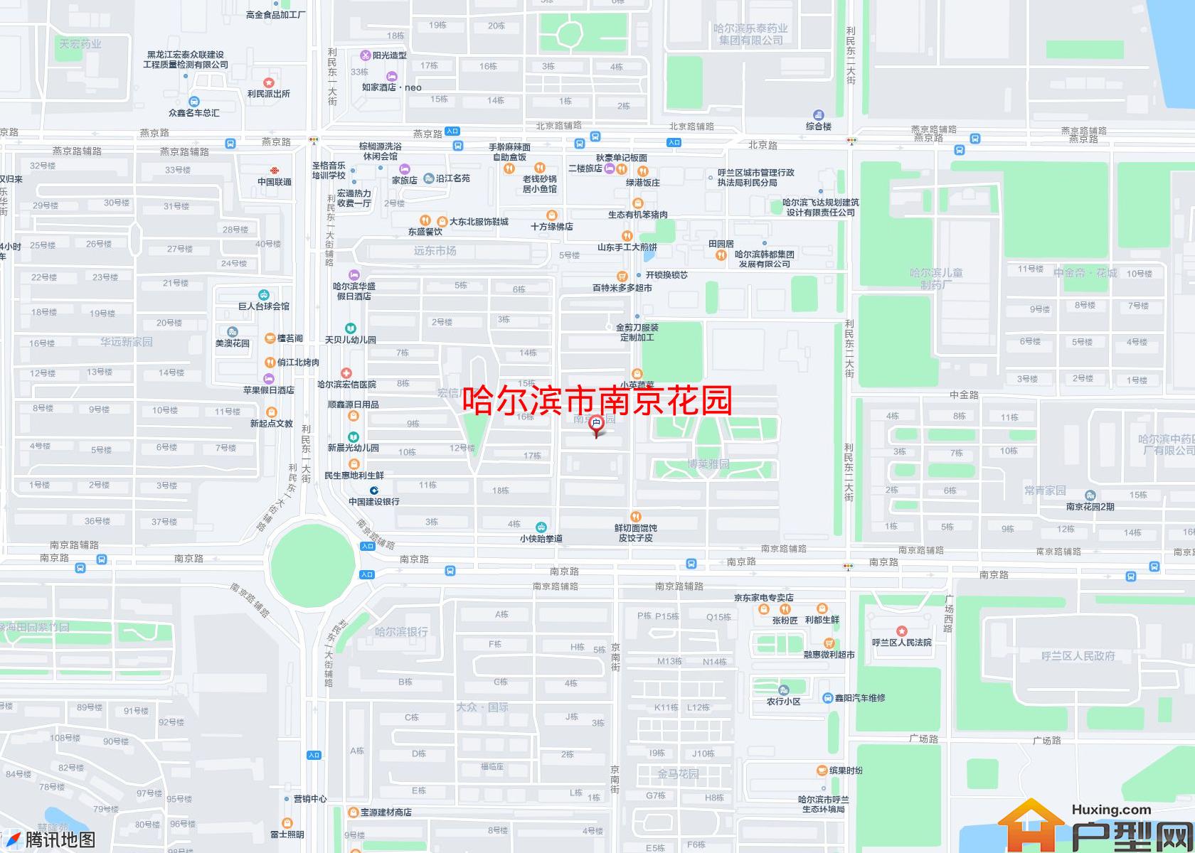 南京花园小区 - 户型网