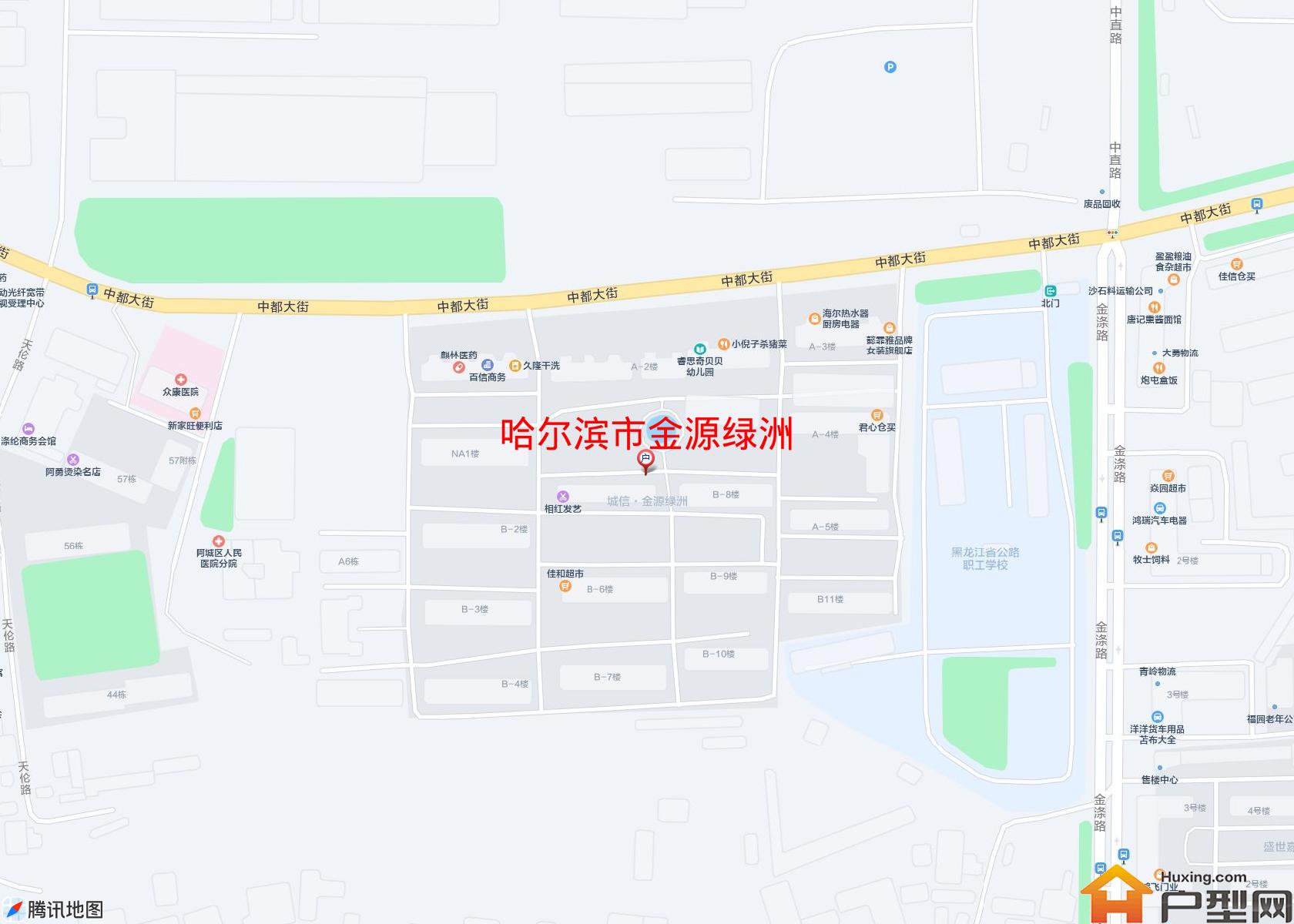金源绿洲小区 - 户型网