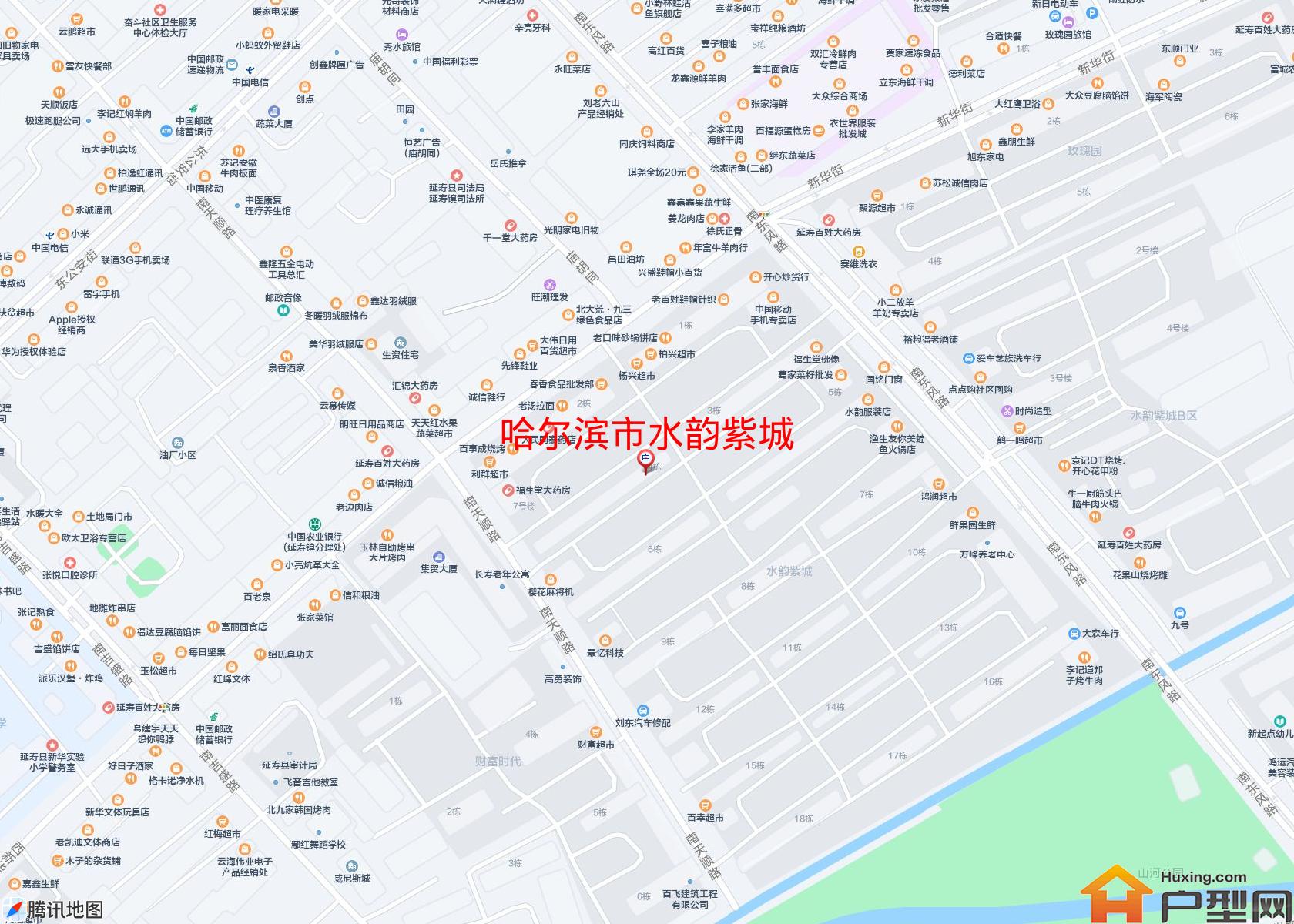 水韵紫城小区 - 户型网