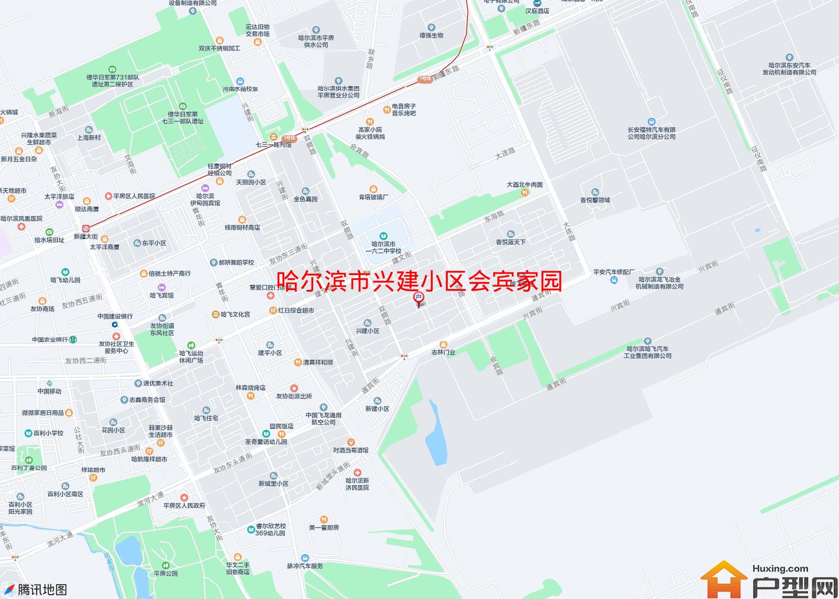 兴建小区会宾家园小区 - 户型网