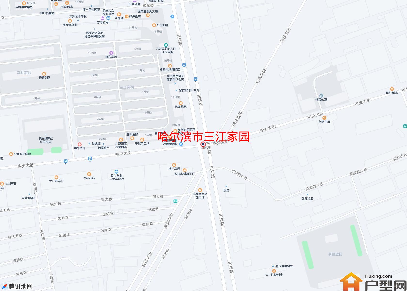 三江家园小区 - 户型网