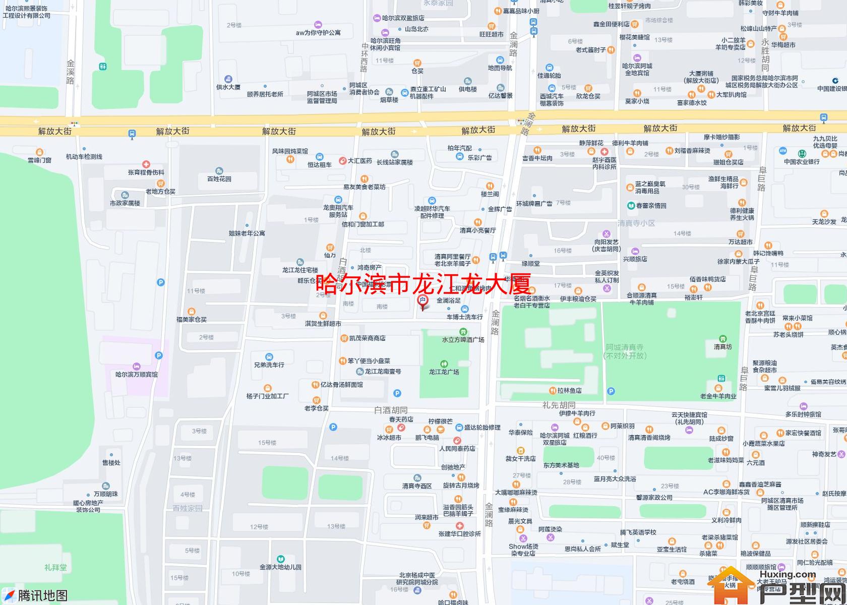 龙江龙大厦小区 - 户型网