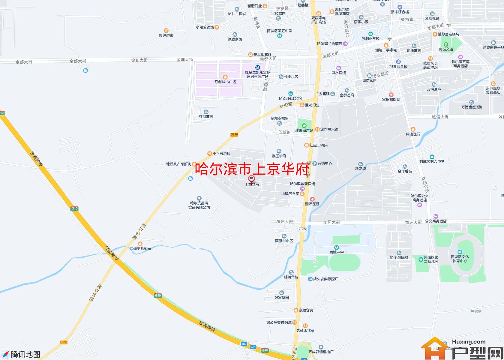 上京华府小区 - 户型网