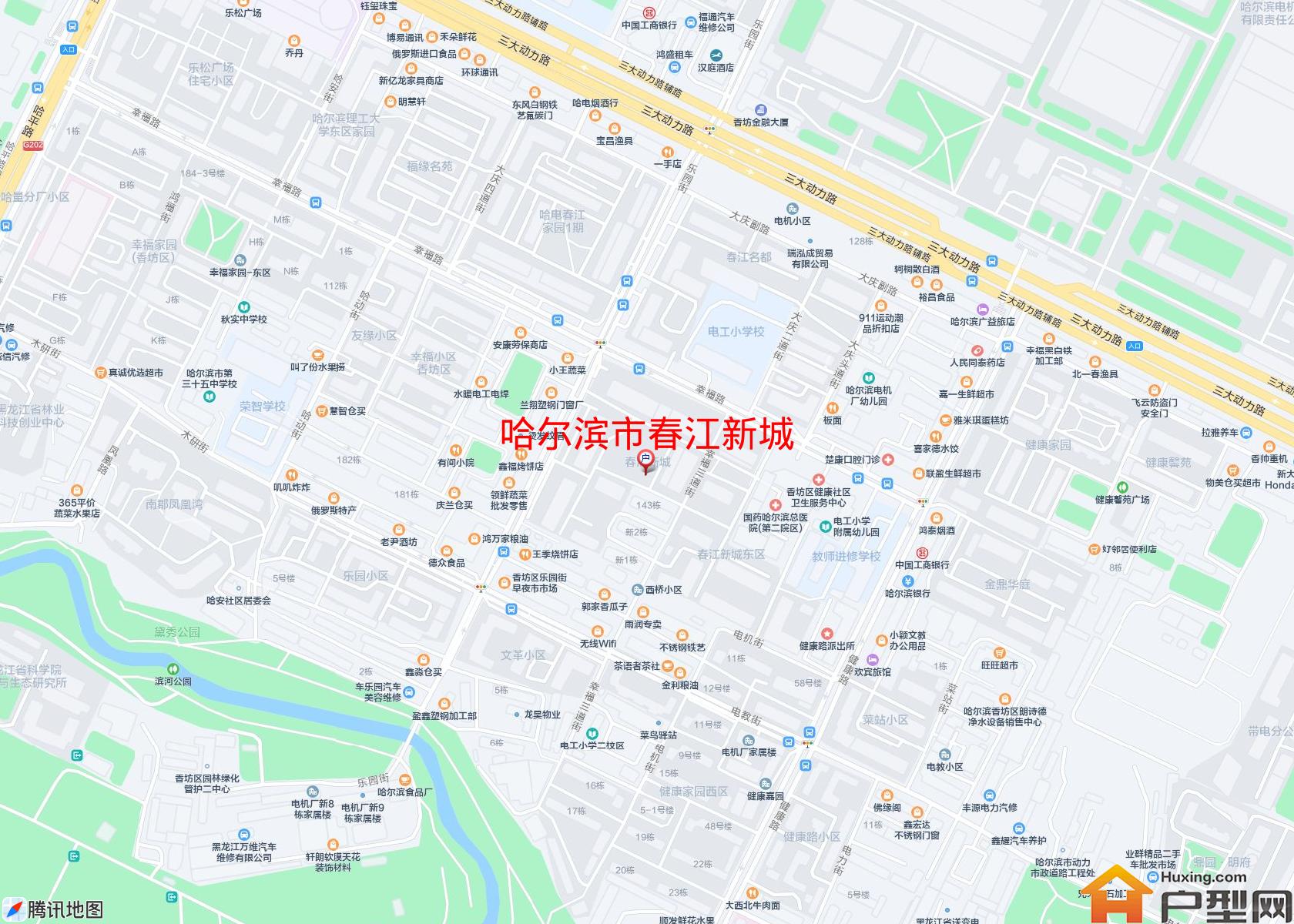 春江新城小区 - 户型网