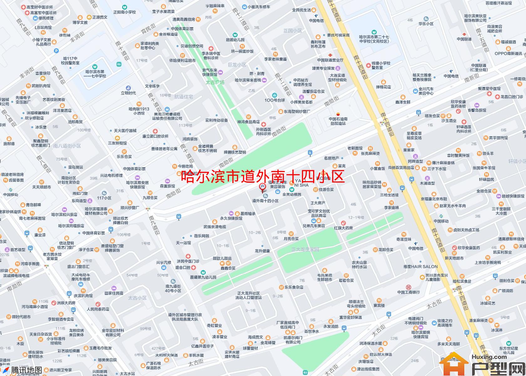 道外南十四小区小区 - 户型网