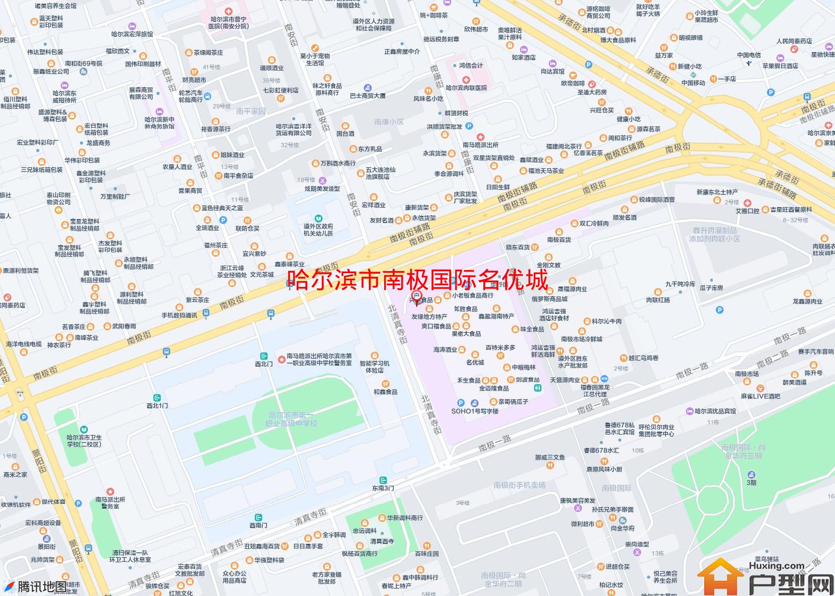 南极国际名优城小区 - 户型网