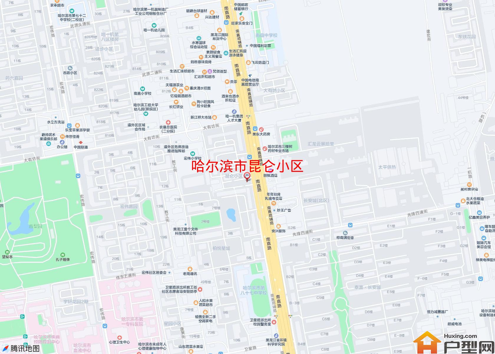 昆仑小区小区 - 户型网