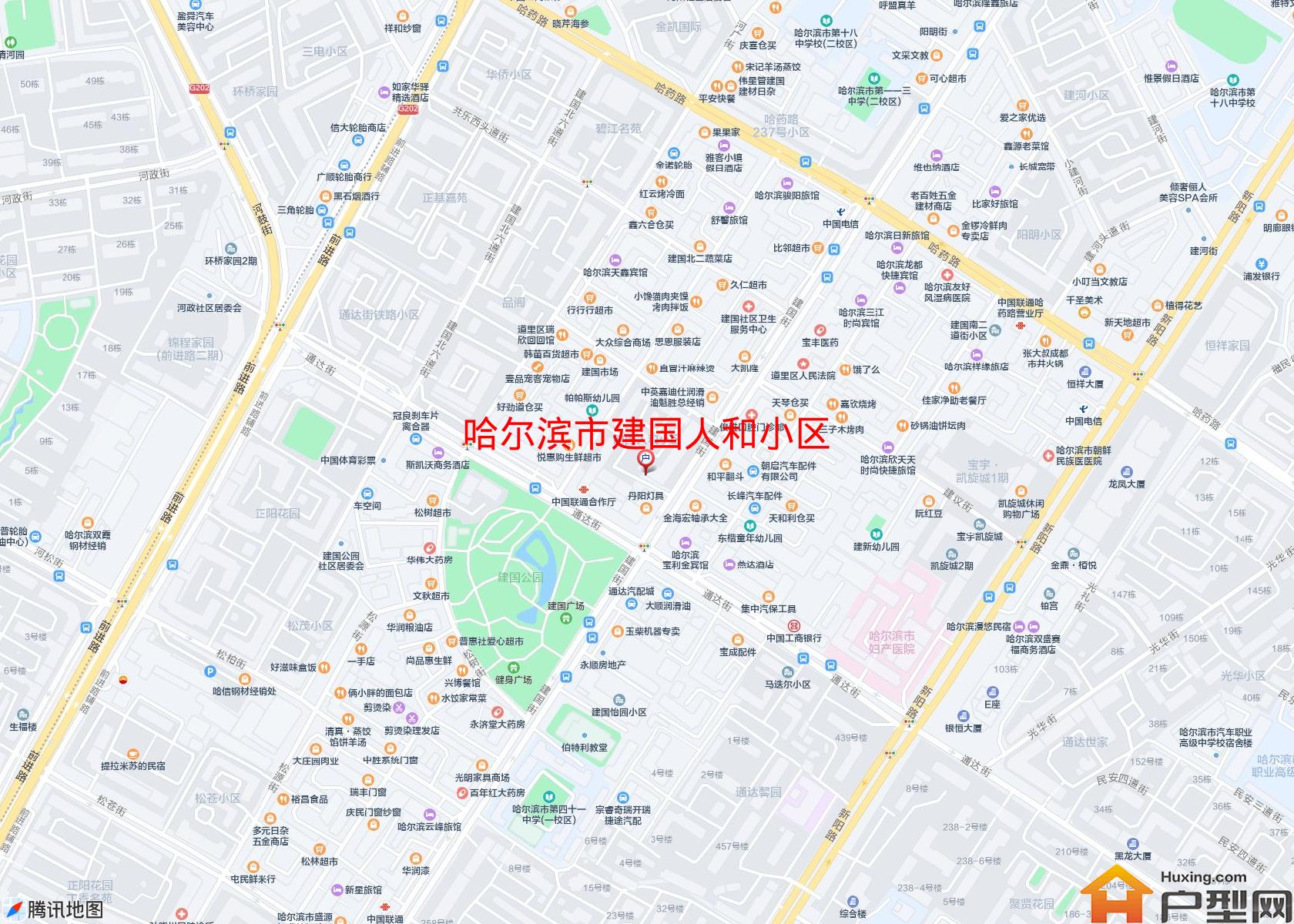 建国人和小区小区 - 户型网