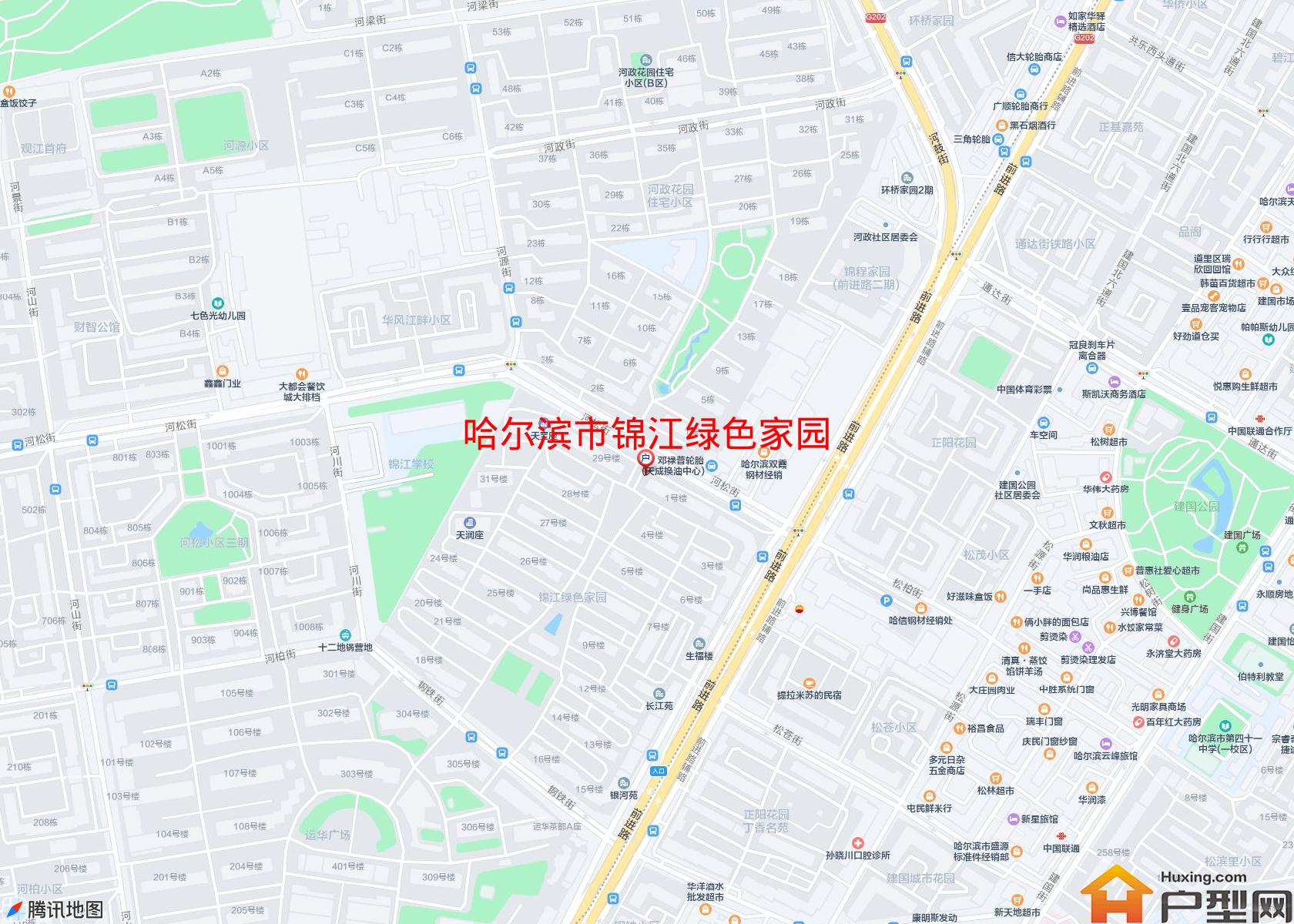 锦江绿色家园小区 - 户型网