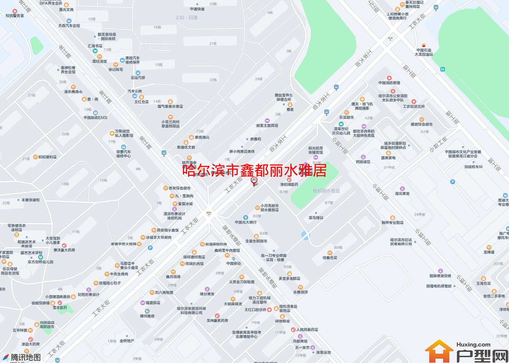 鑫都丽水雅居小区 - 户型网