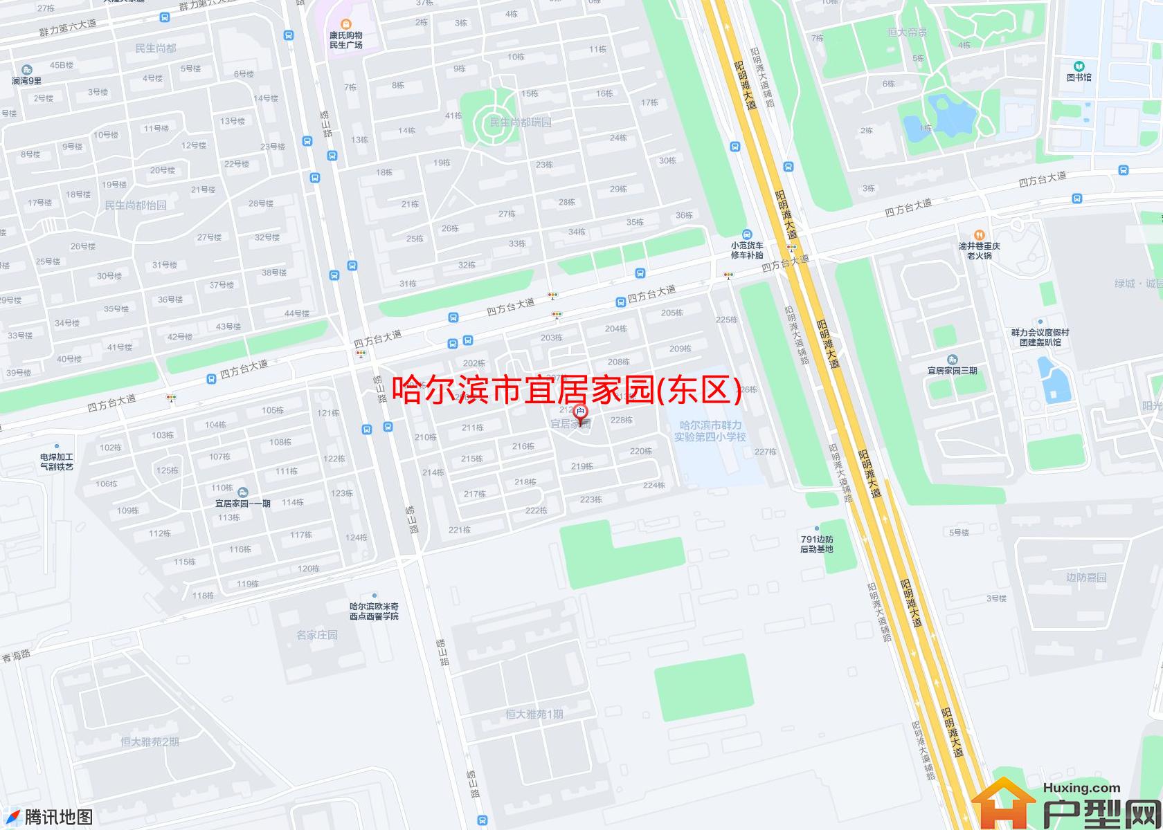 宜居家园(东区)小区 - 户型网