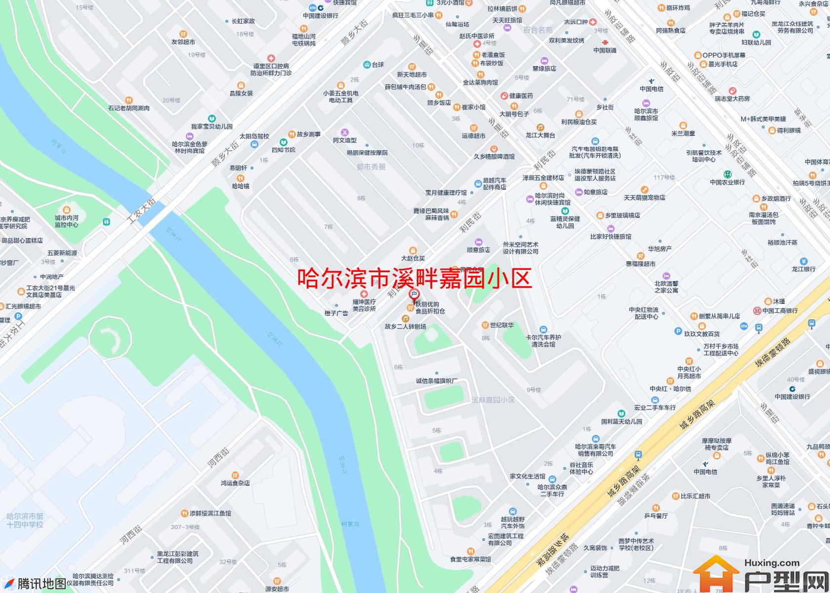 溪畔嘉园小区小区 - 户型网