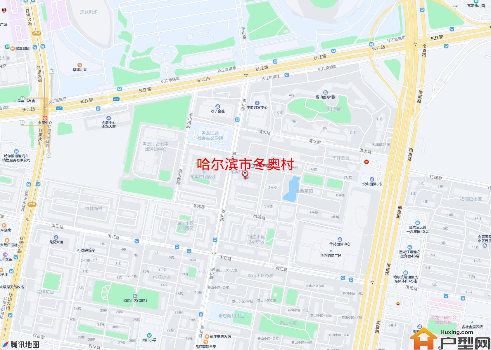 冬奥村小区 - 户型网