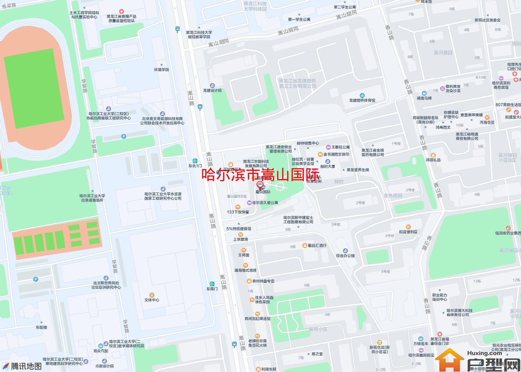 嵩山国际小区 - 户型网