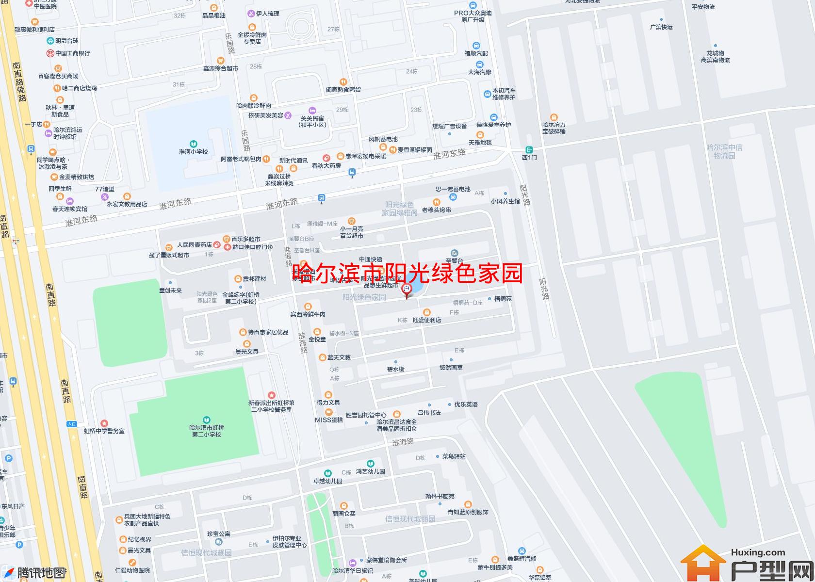 阳光绿色家园小区 - 户型网
