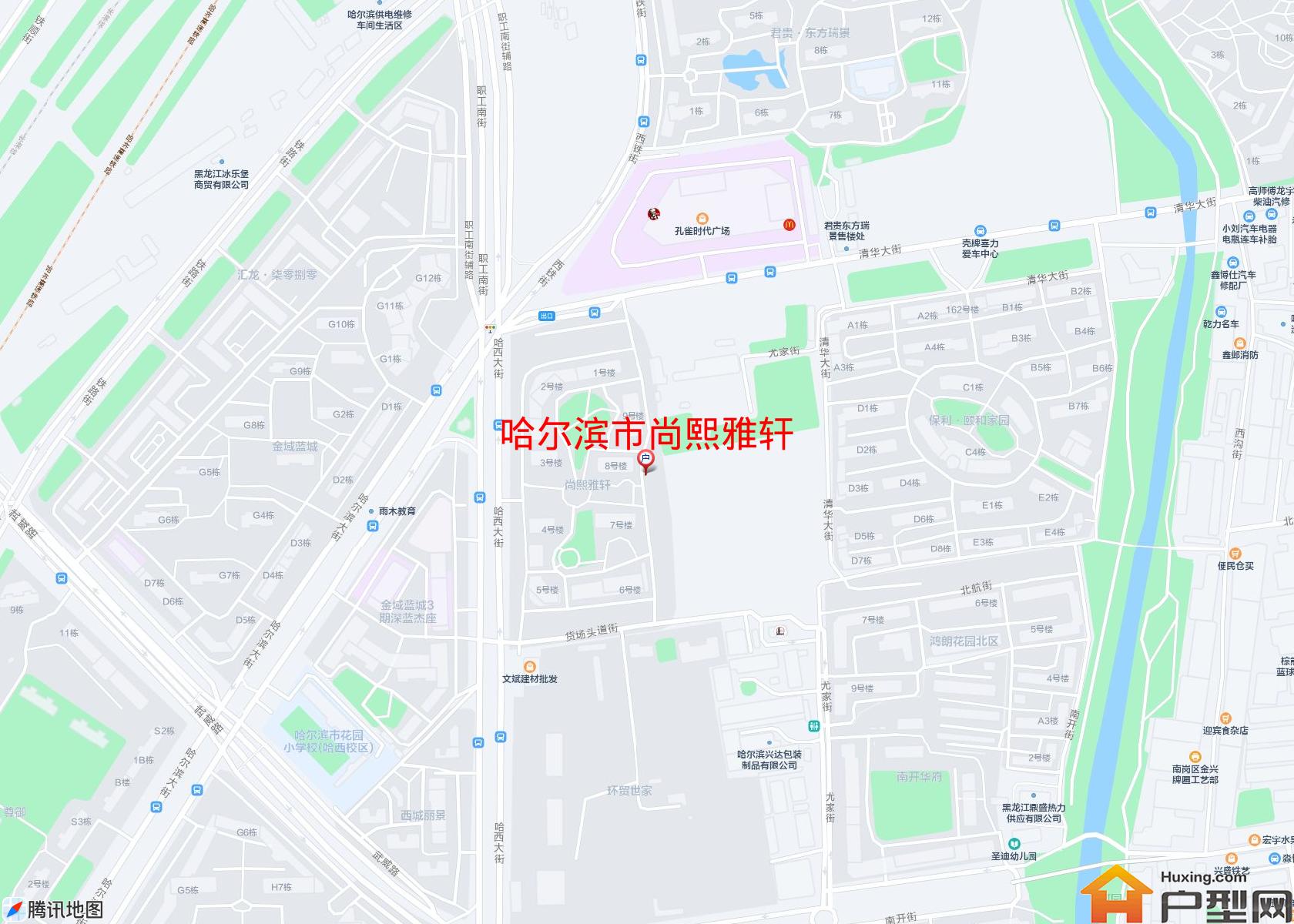 尚熙雅轩小区 - 户型网