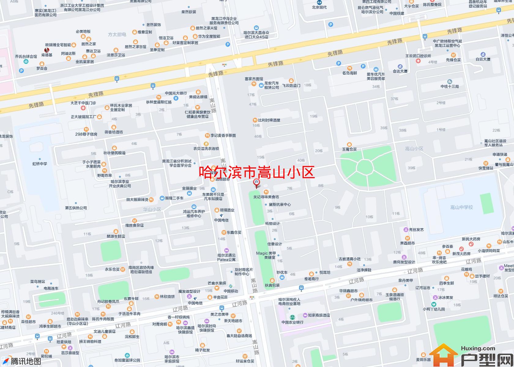 嵩山小区小区 - 户型网