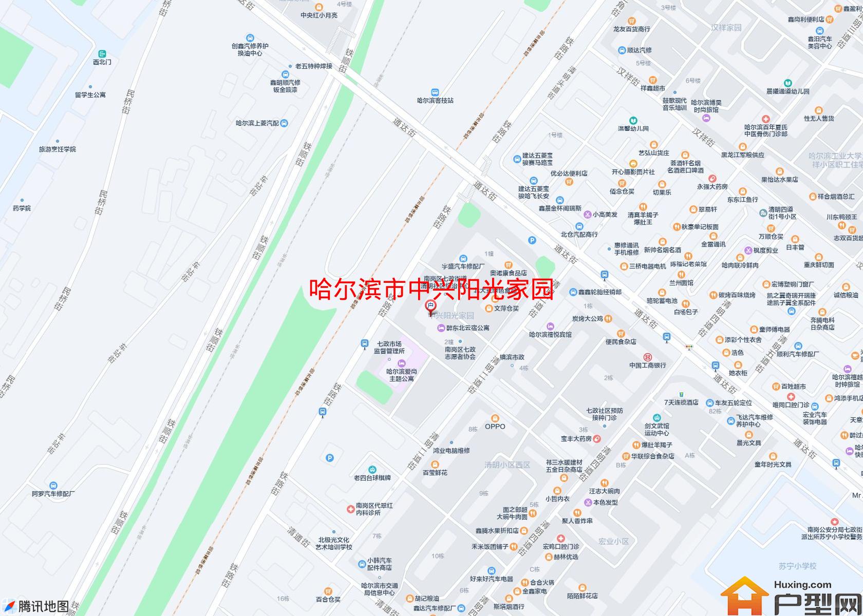 中兴阳光家园小区 - 户型网
