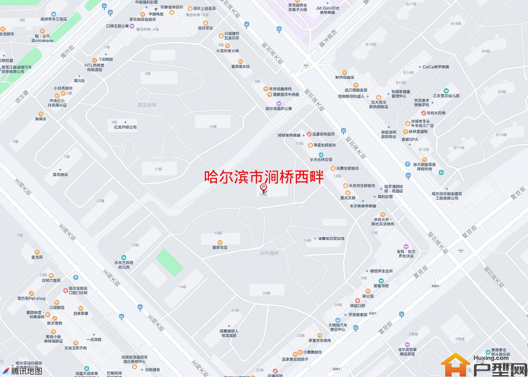 涧桥西畔小区 - 户型网