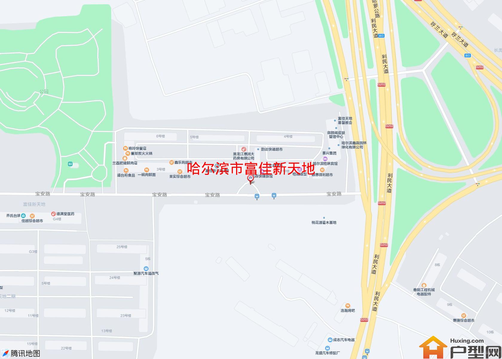富佳新天地小区 - 户型网