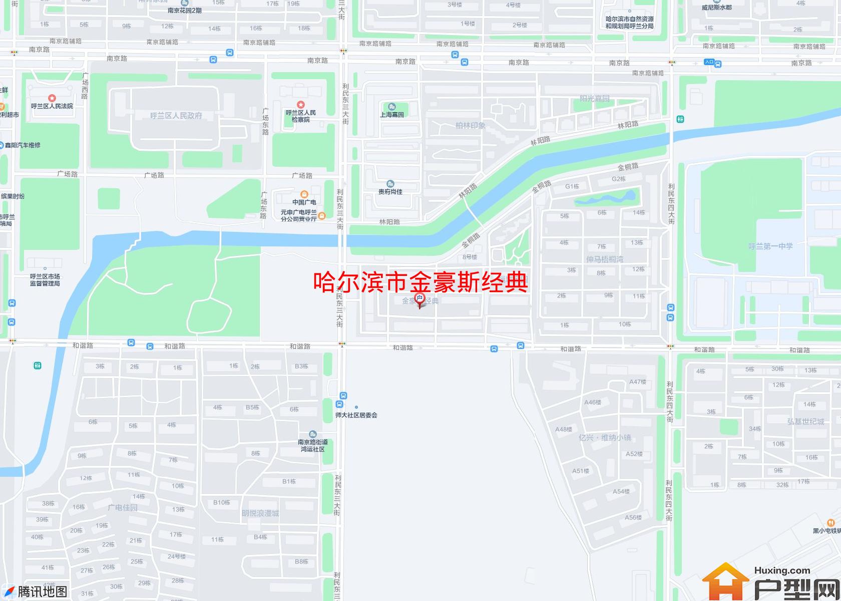 金豪斯经典小区 - 户型网