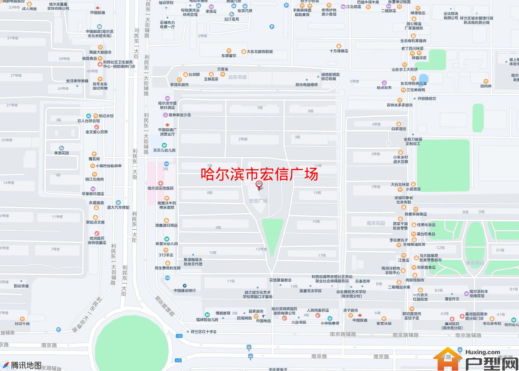 宏信广场小区 - 户型网 宏信广场小区 - 户型网