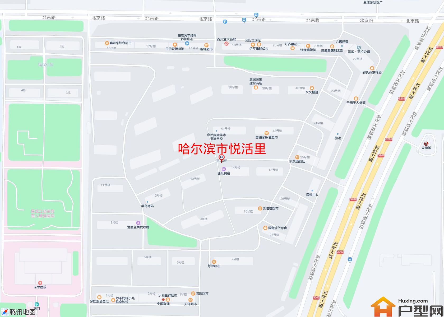 悦活里小区 - 户型网