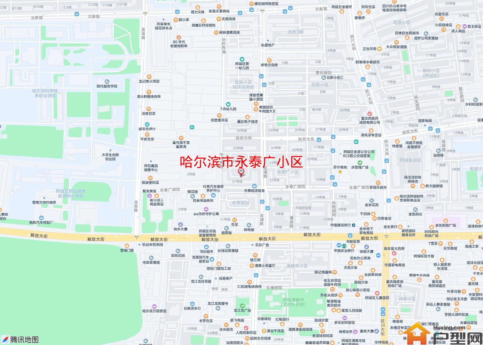 永泰广小区小区 - 户型网