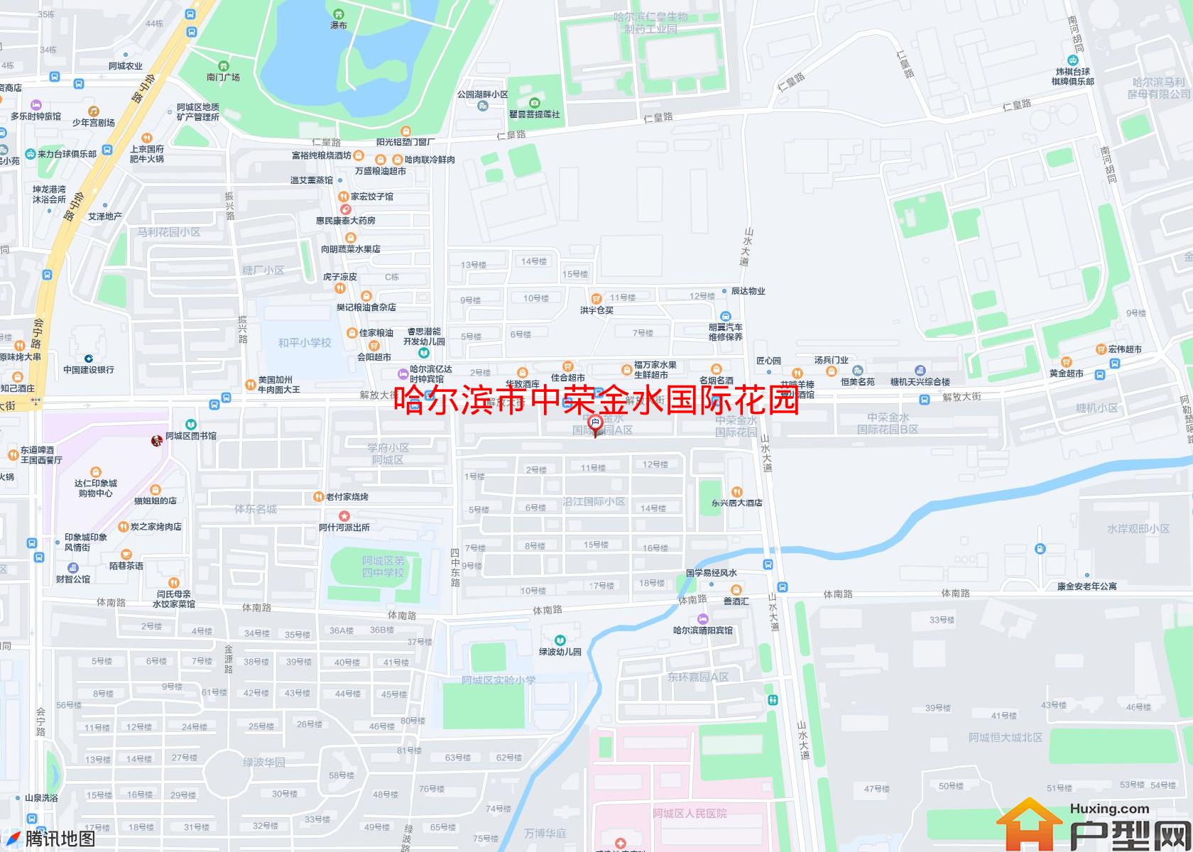 中荣金水国际花园小区 - 户型网