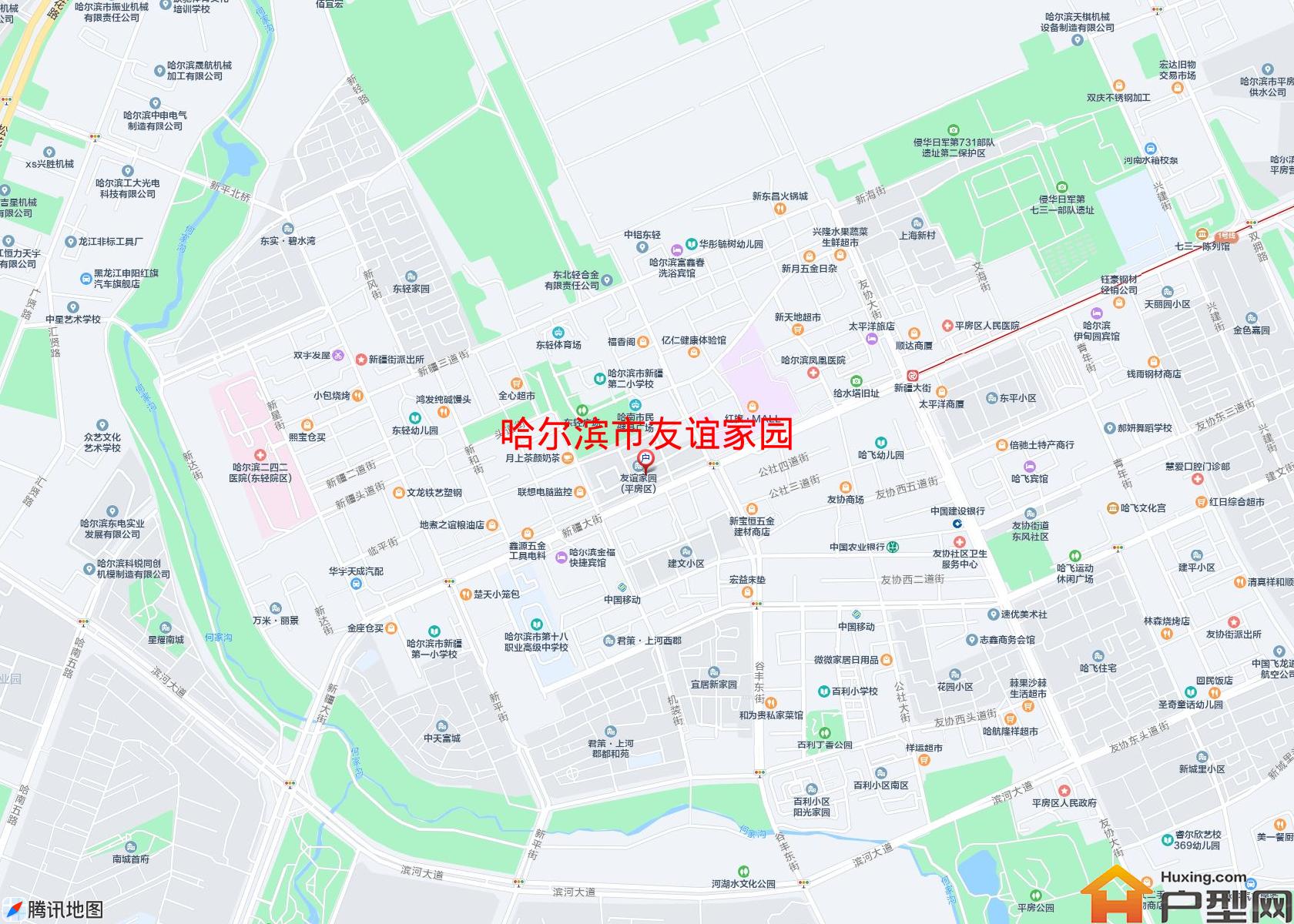 友谊家园小区 - 户型网