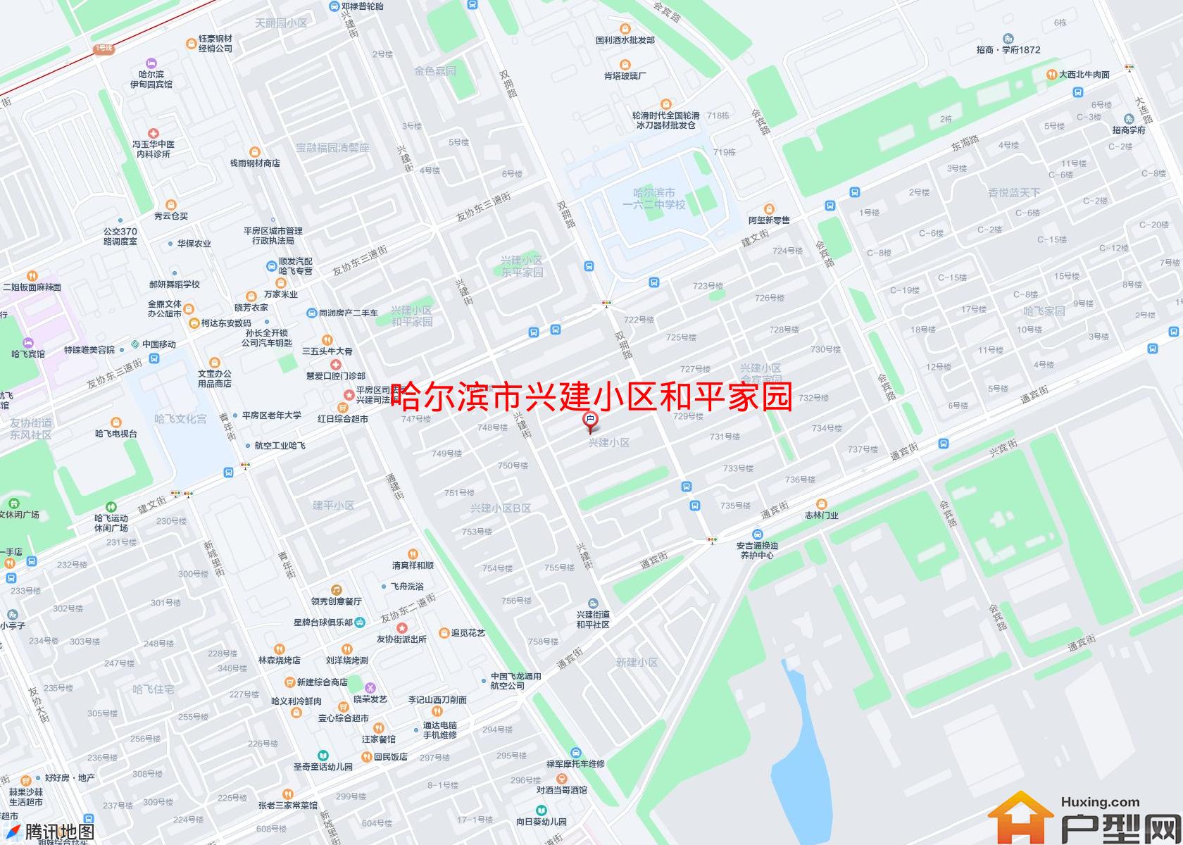 兴建小区和平家园小区 - 户型网