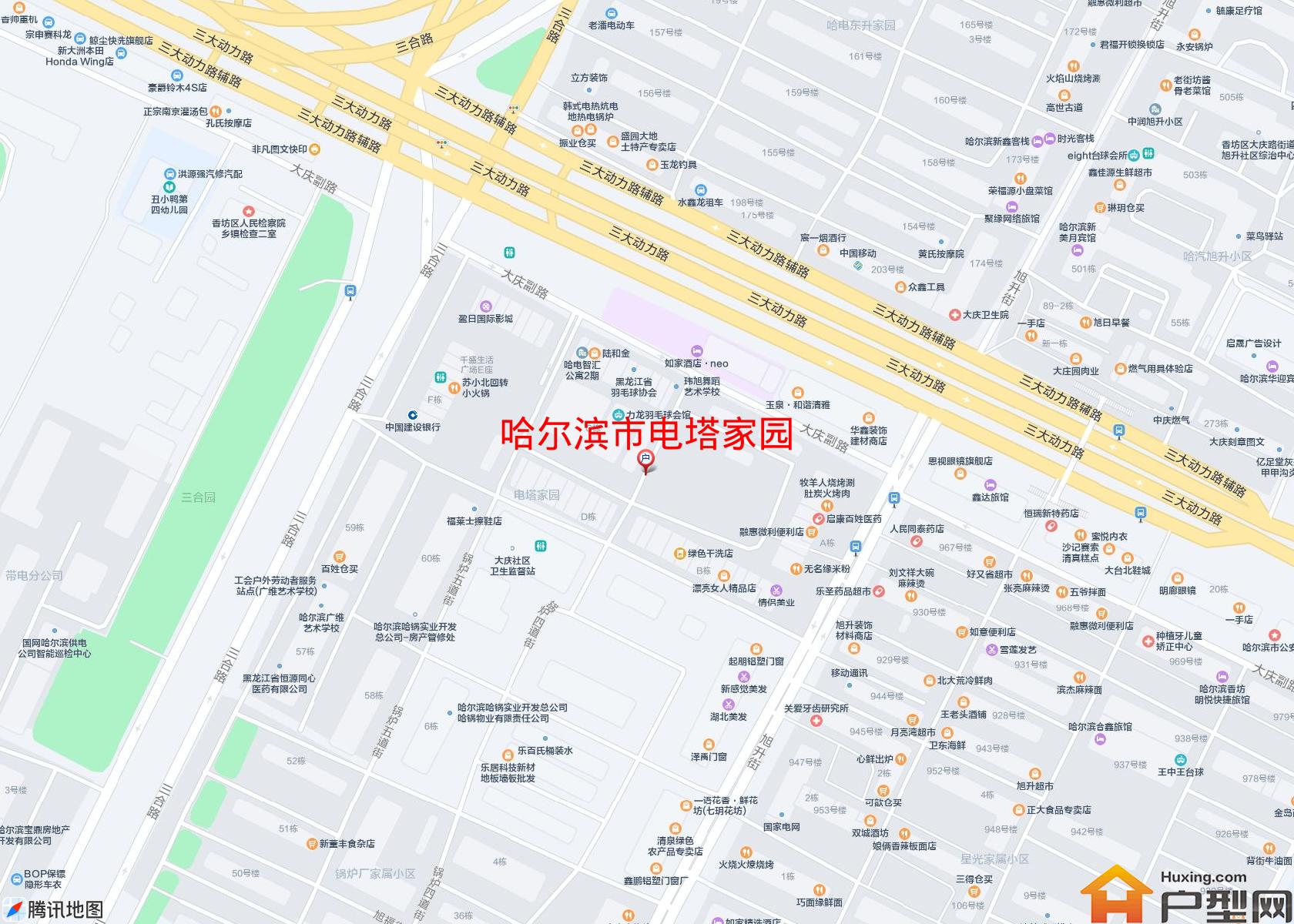 电塔家园小区 - 户型网