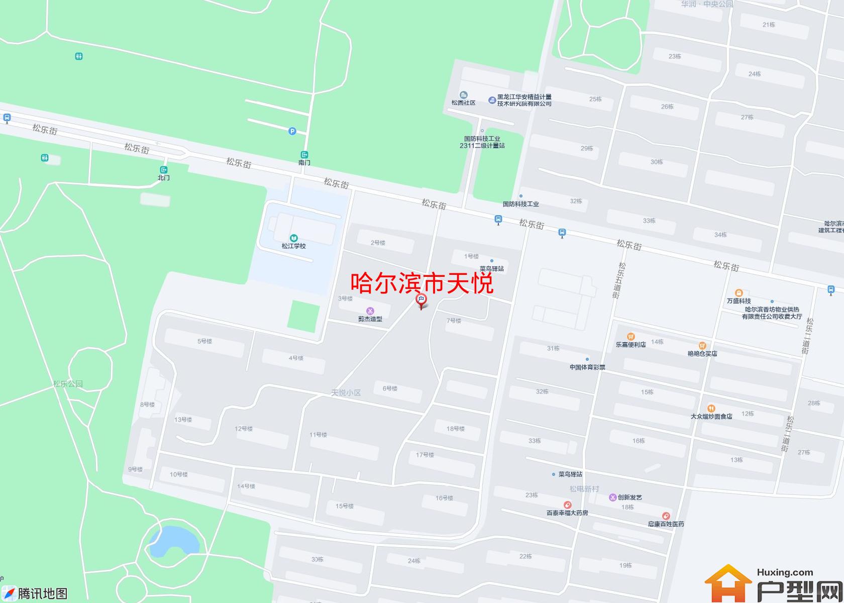 天悦小区 - 户型网