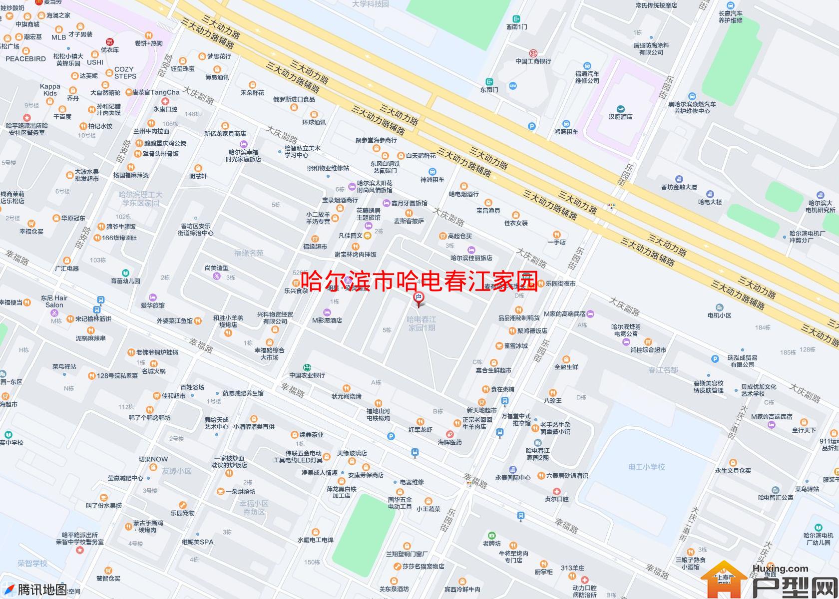 哈电春江家园小区 - 户型网 哈电春江家园小区 - 户型网