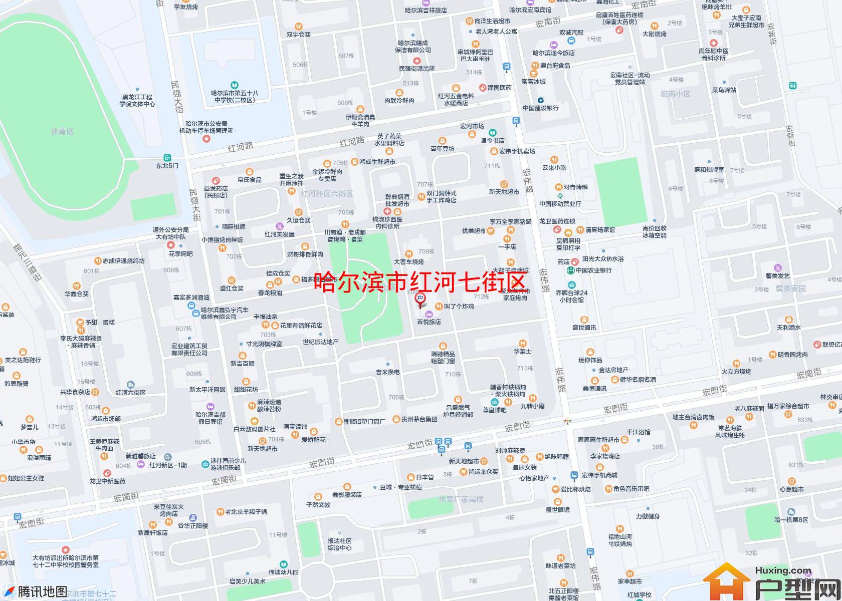 红河七街区小区 - 户型网 红河七街区小区 - 户型网