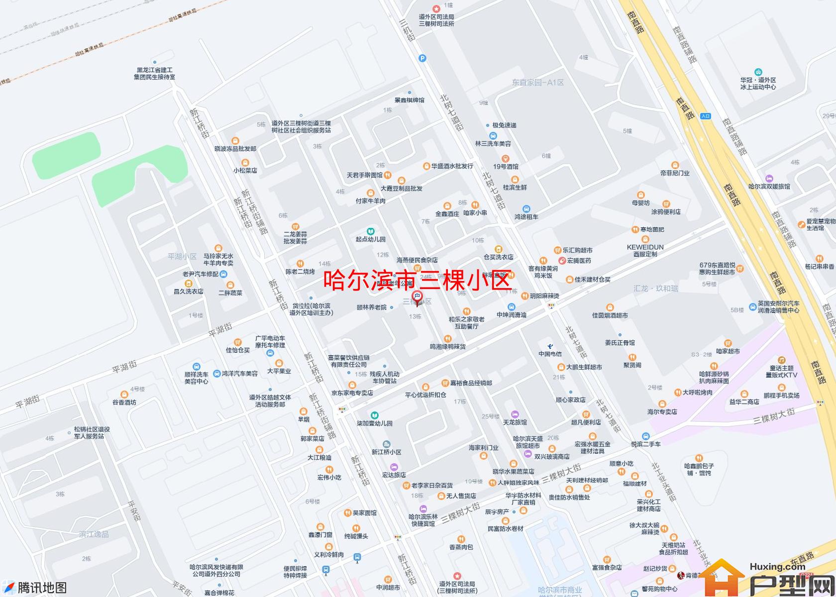 三棵小区小区 - 户型网