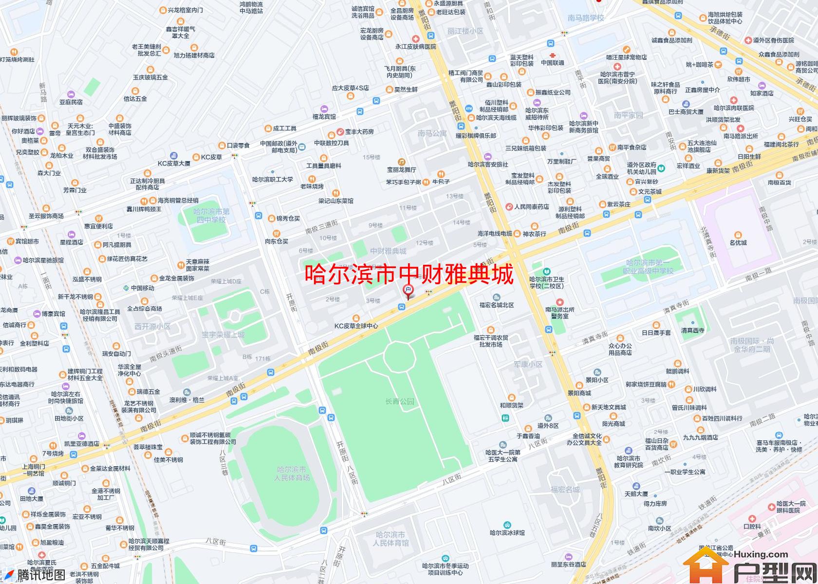 中财雅典城小区 - 户型网