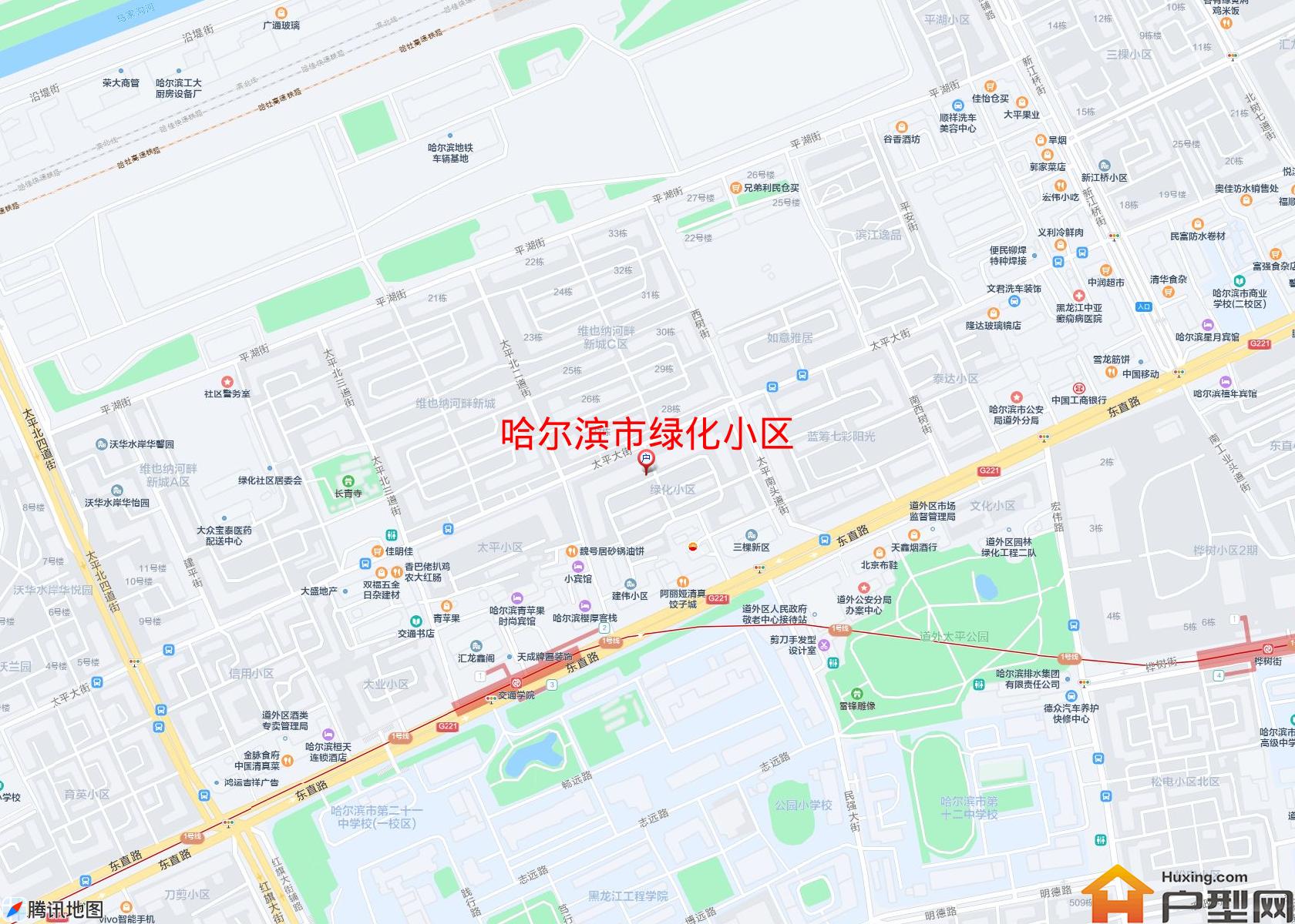 绿化小区小区 - 户型网