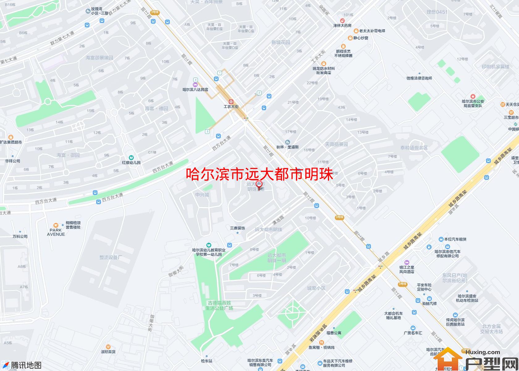 远大都市明珠小区 - 户型网